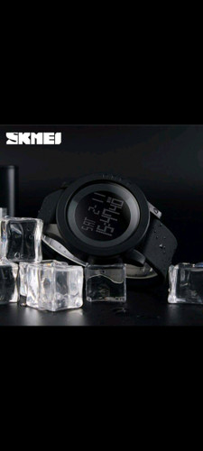 ساعت مچی 1193black skemiباجعبه چوبی